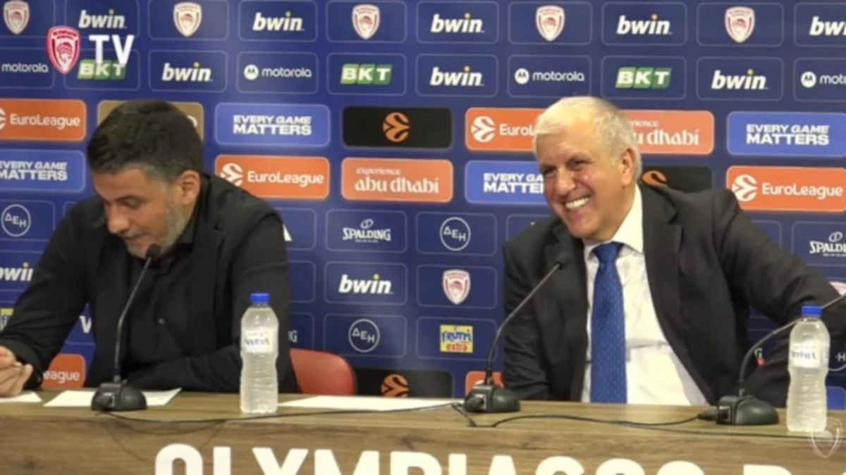 Ο Ζέλικο Ομπράντοβιτς διόρθωσε τον team manager του Ολυμπιακού στα ελληνικά! (Video)