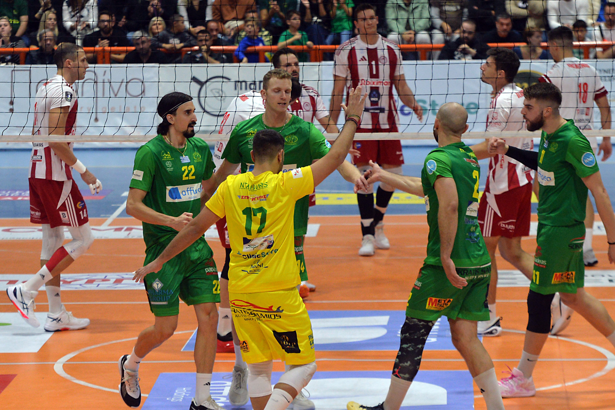 Επική ανατροπή της Καλαμάτας με 3-2 σετ κόντρα στον Ολυμπιακό (videos)