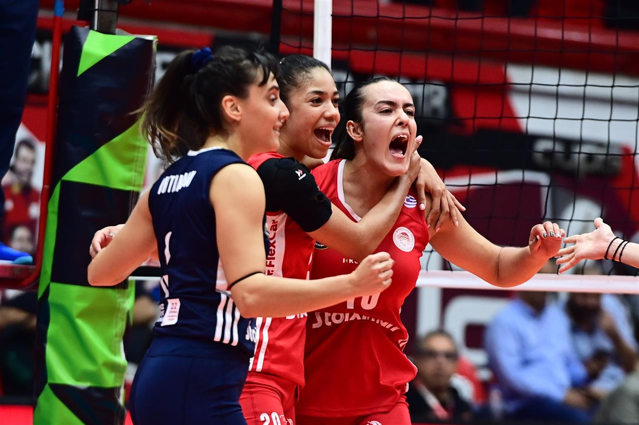 Σπουδαίος Ολυμπιακός, πέρασαν τα κορίτσια για πρώτη φορά σε όμιλο του Champions League στο βόλεϊ!