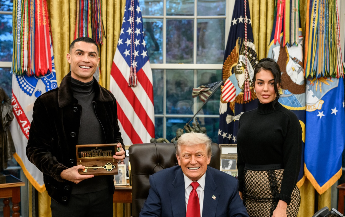 Η πρώτη αντίδραση του Κριστιάνο μετά τη συνάντηση με τον Τραμπ
