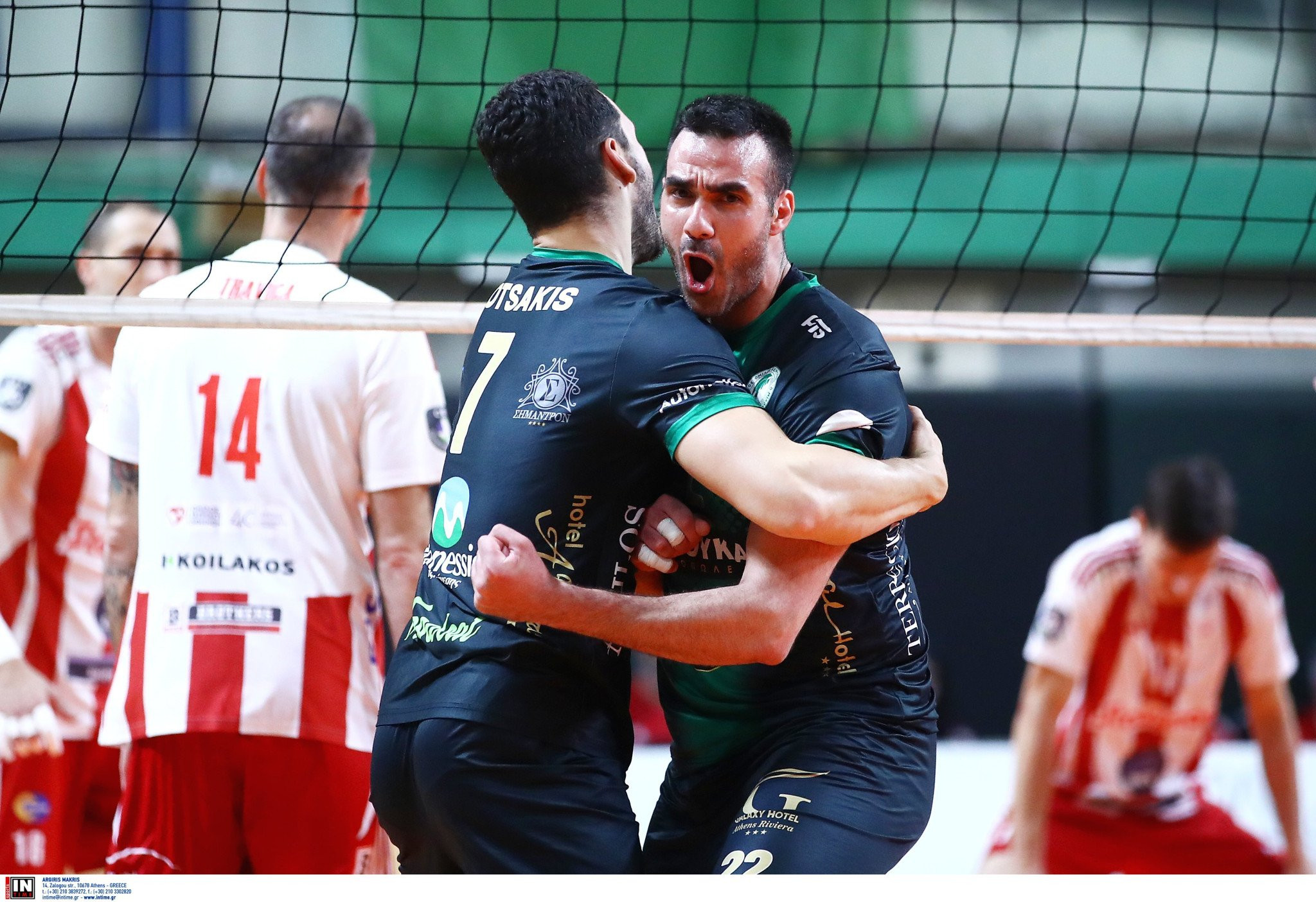 Η ώρα και το κανάλι για το ντέρμπι Μίλωνα-Ολυμπιακού στην Volley League