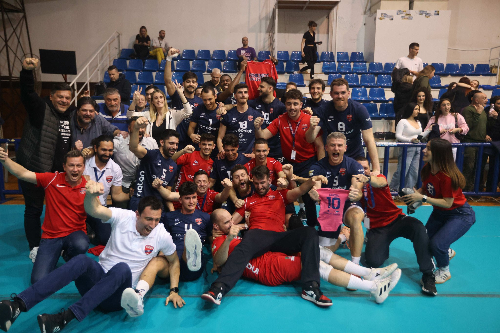 Ο τρομερός Πανιώνιος κέρδισε την άνοδο στη Volley League Ανδρών για πρώτη φορά στην ιστορία του