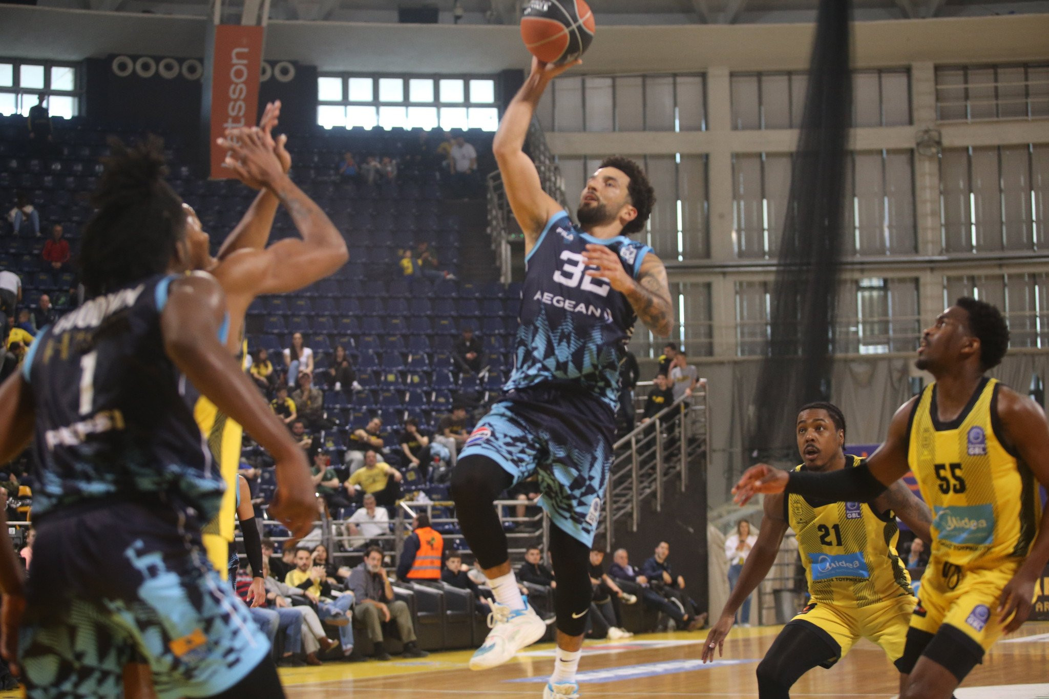 Πέρασε κυρίαρχος ο Κολοσσός Ρόδου από το «Αλεξάνδρειο» κόντρα στον Άρη