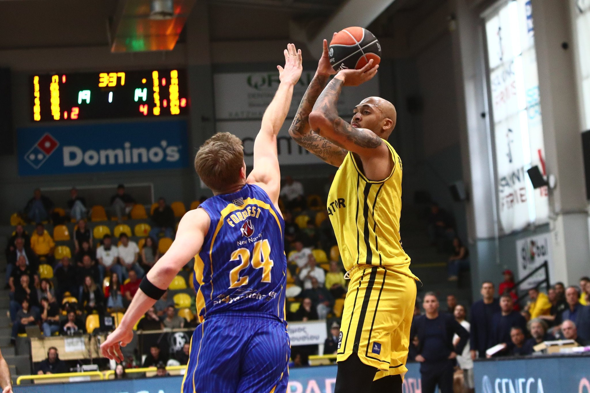 Tο Μαρούσι έκανε τα εύκολα... δύσκολα, νίκησε το Λαύριο και συνεχίζει να «παλεύει»