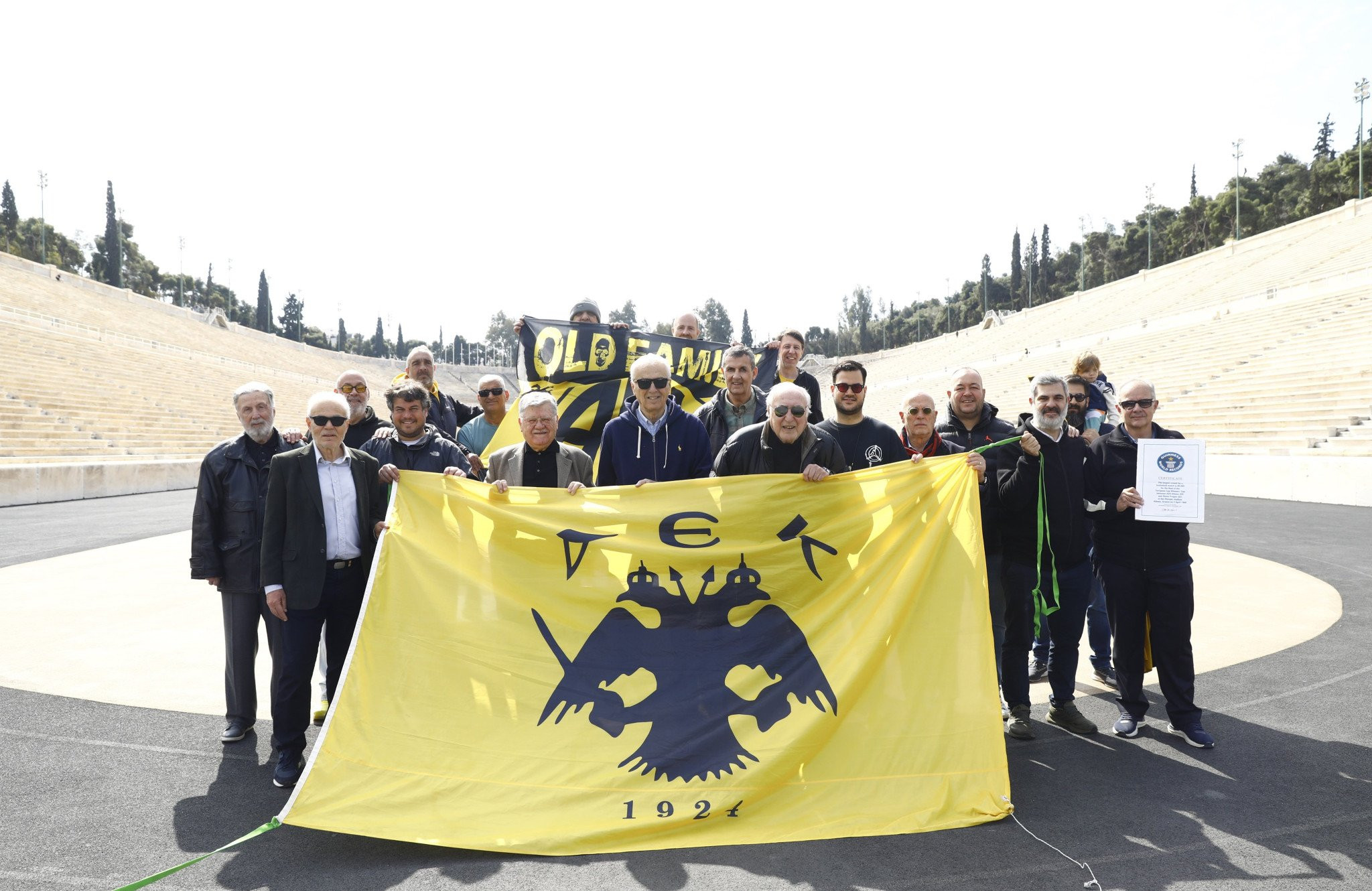 Οι παλαίμαχοι της ΑΕΚ 57 χρόνια μετά επιστρέφουν στο «Καλλιμάρμαρο»