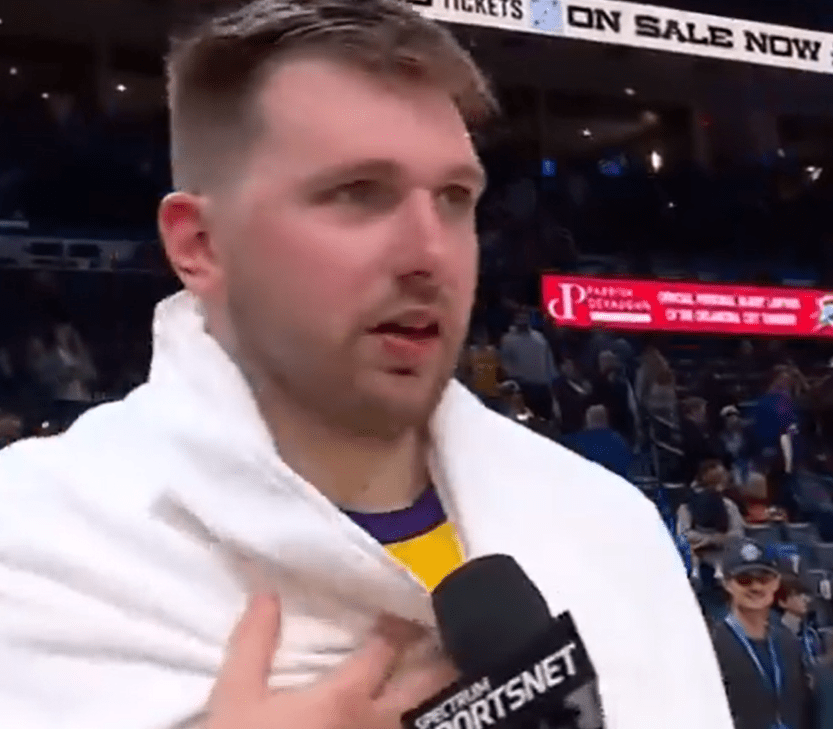 Έτοιμος για το Game 4 των Λέικερς ο Ντόντσιτς