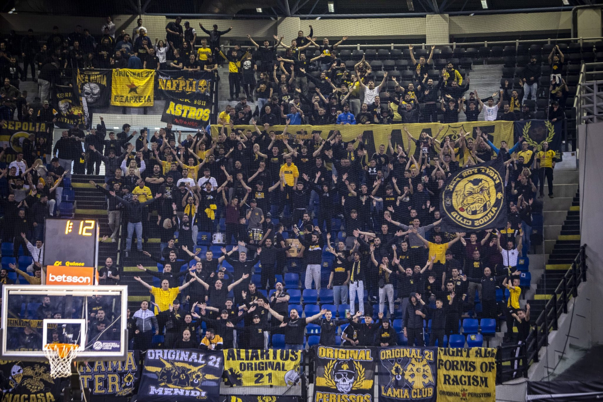 Εξαντλήθηκαν κεντρικές θύρες και court seats στην ΑΕΚ ενόψει Ναντέρ (pic)