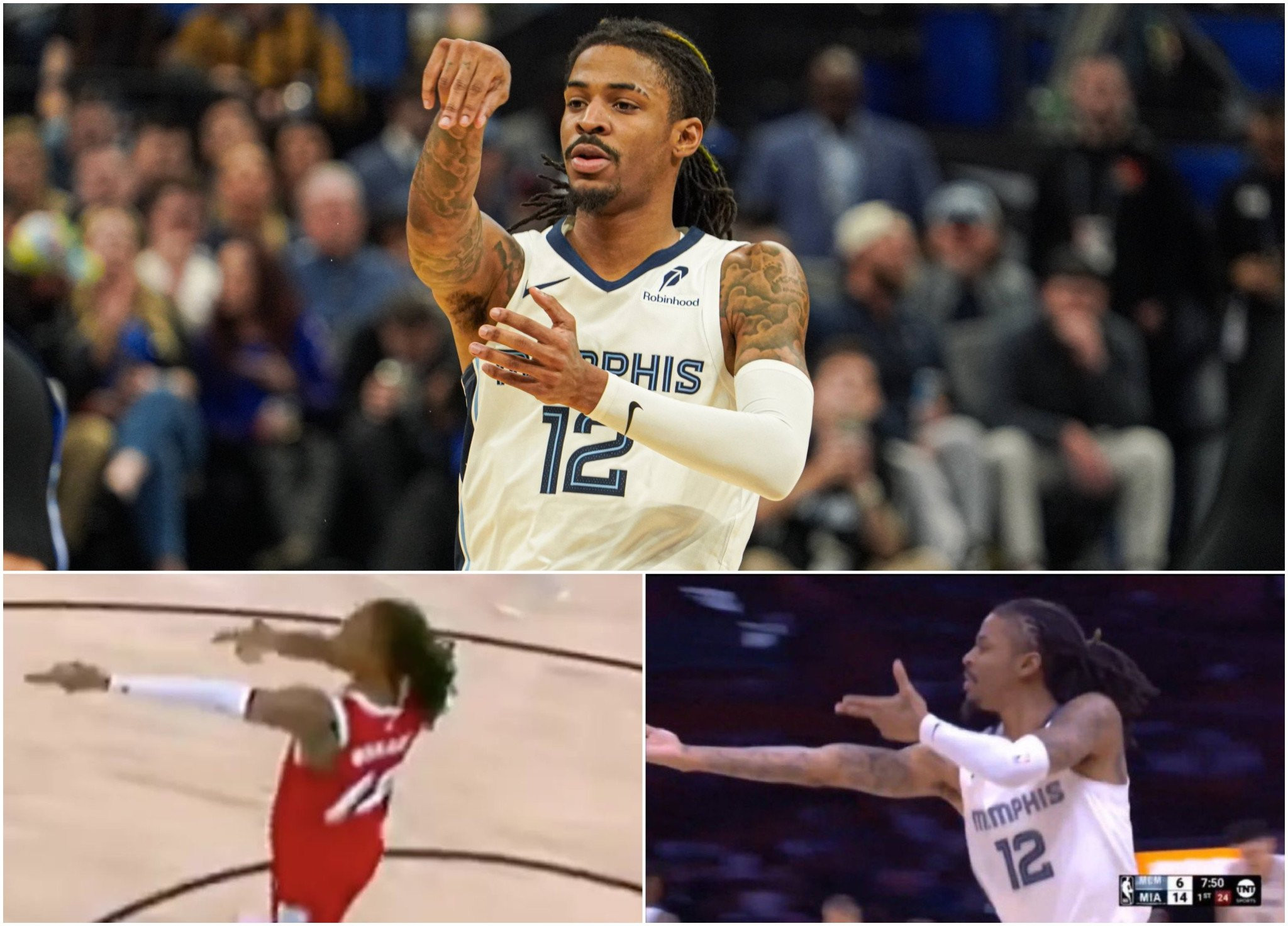 Ο Μοράντ δεν βάζει μυαλό: Έδειξε πάλι τα... όπλα του, επειδή «με μάρκαρε ένα περιστέρι» (vids)