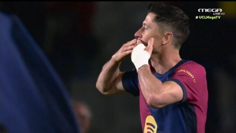 Σκόρερ ξανά ο Λεβαντόφσκι και 3-0 η Μπαρτσελόνα!