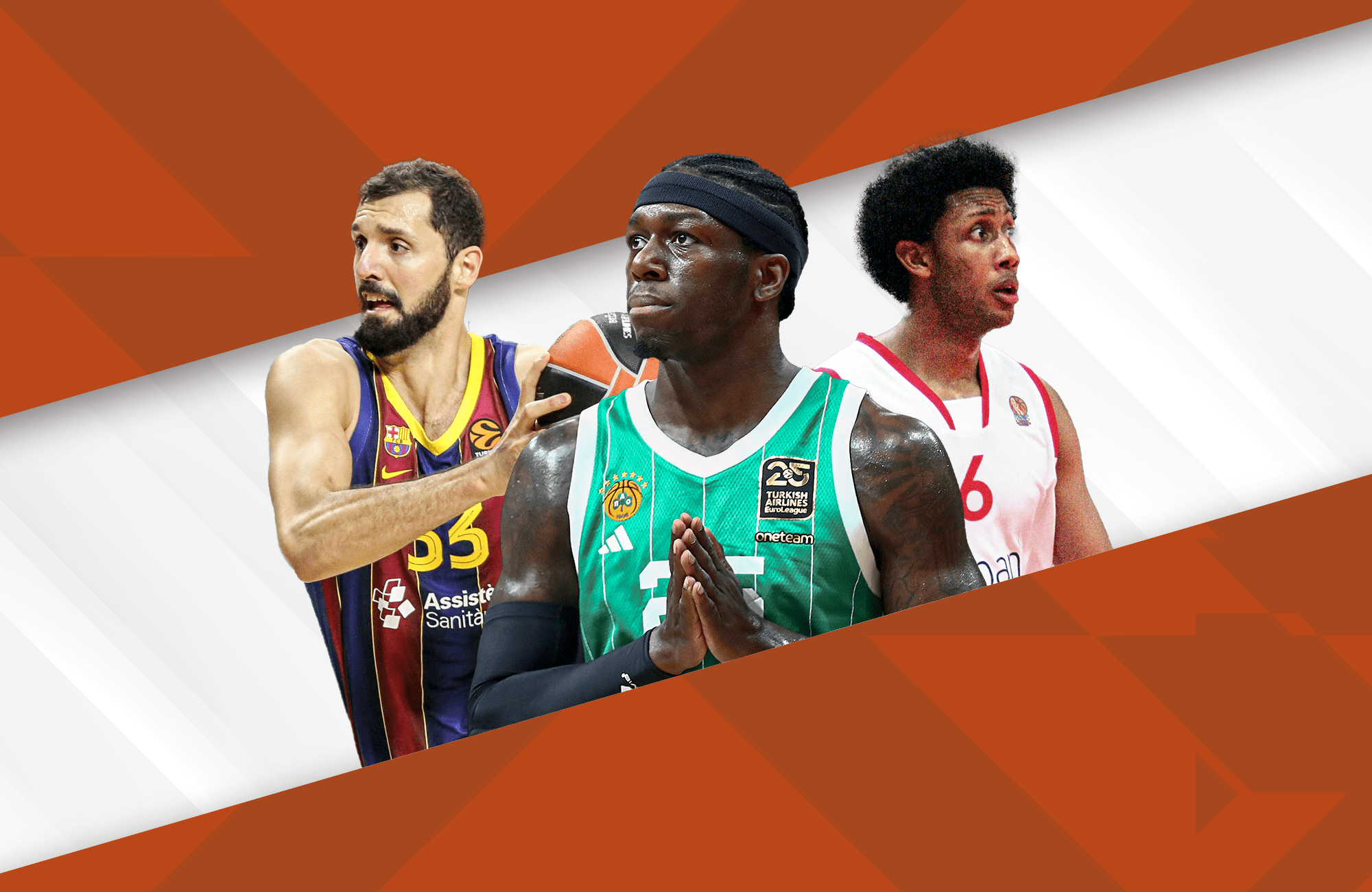 Οι δύο πιο ακριβοπληρωμένοι παίκτες της Euroleague πριν από τον Κέντρικ Ναν