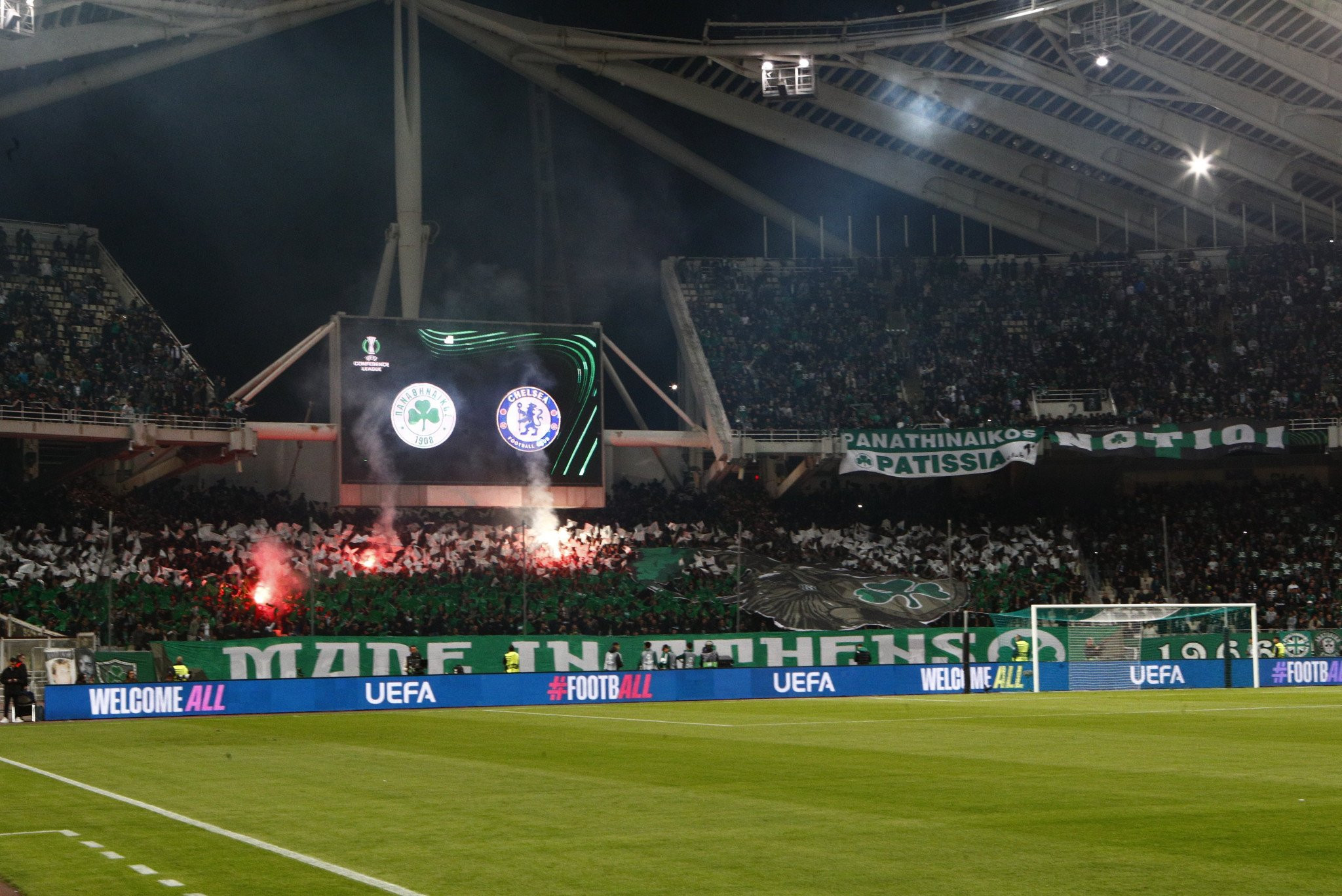 Στο ΟΑΚΑ η υψηλότερη προσέλευση του φετινού Conference League