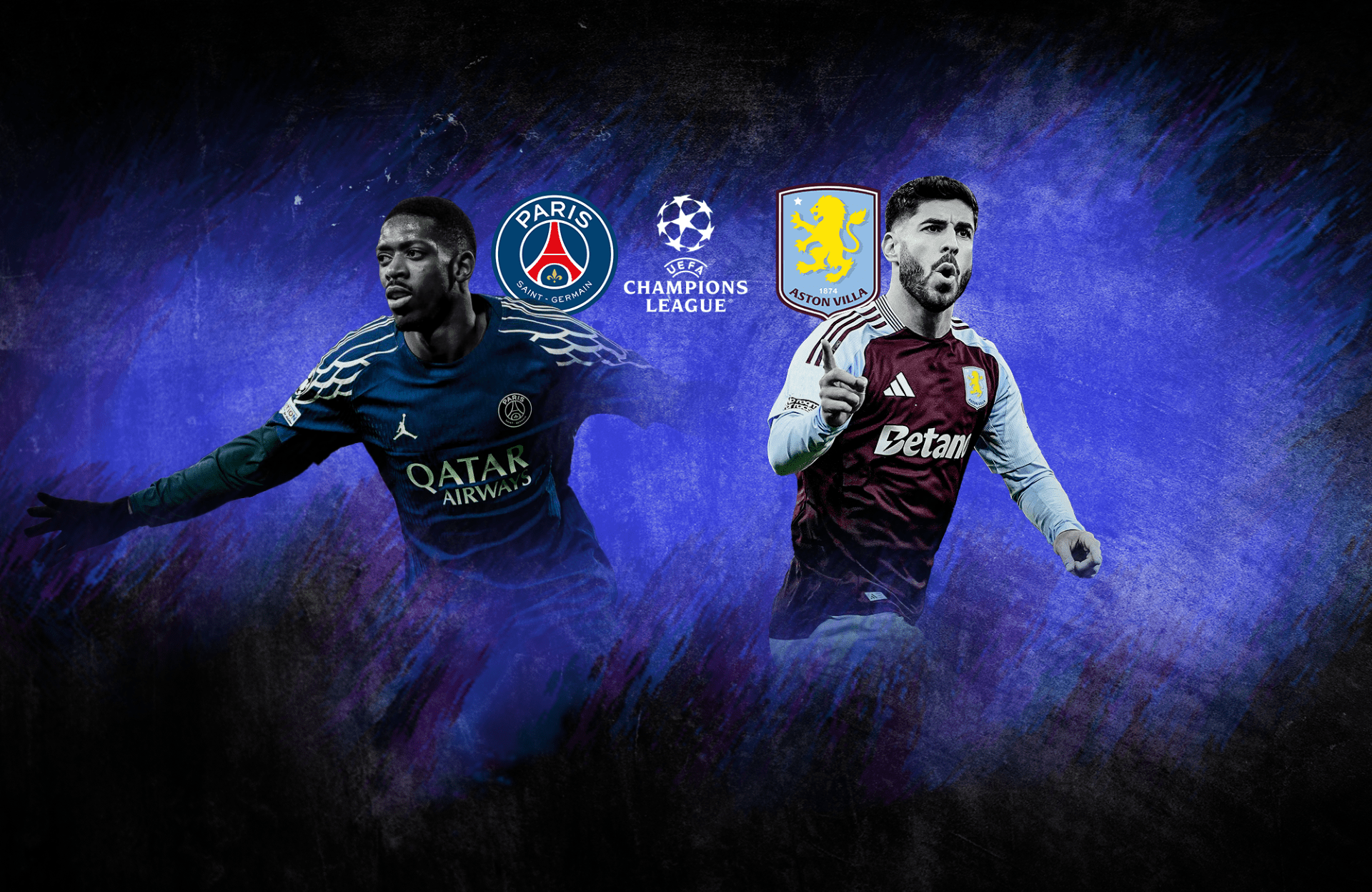 Οι ενδεκάδες της αναμέτρησης ανάμεσα σε Παρί Σεν Ζερμέν και Άστον Βίλα στο Παρίσι