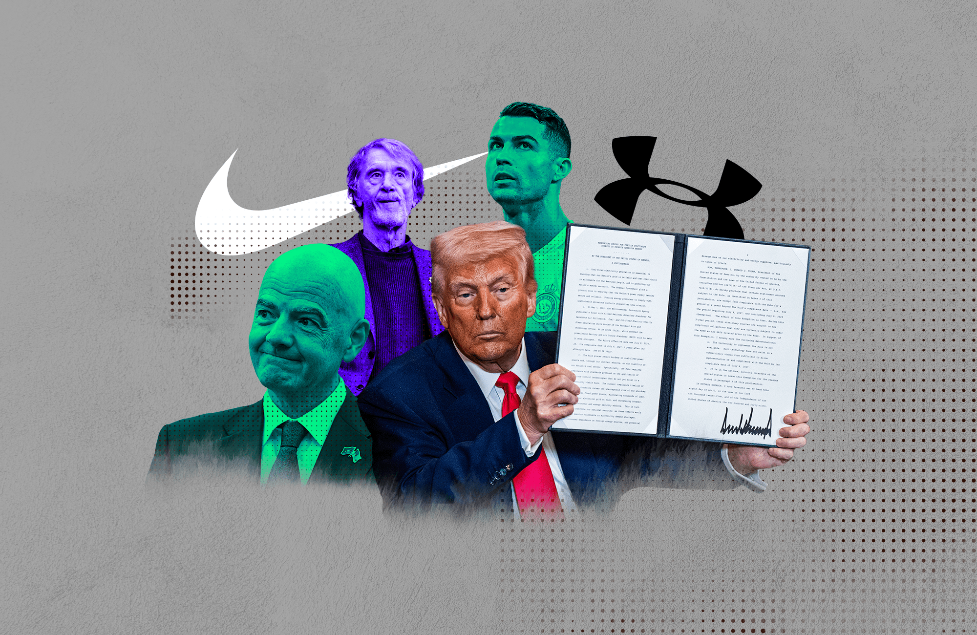 Από τη Nike έως τον Κριστιάνο: Οι δασμοί του Τραμπ απειλούν κολοσσούς του παγκόσμιου αθλητισμού