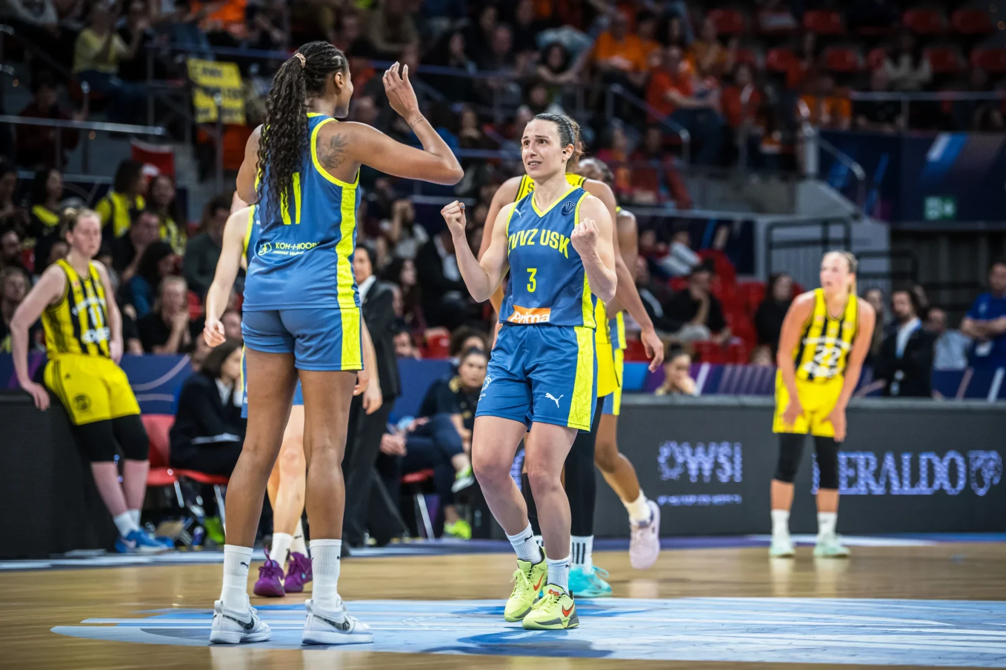 Η Μερσίν θα αντιμετωπίσει την Πράγα στον τελικό της Euroleague Γυναικών