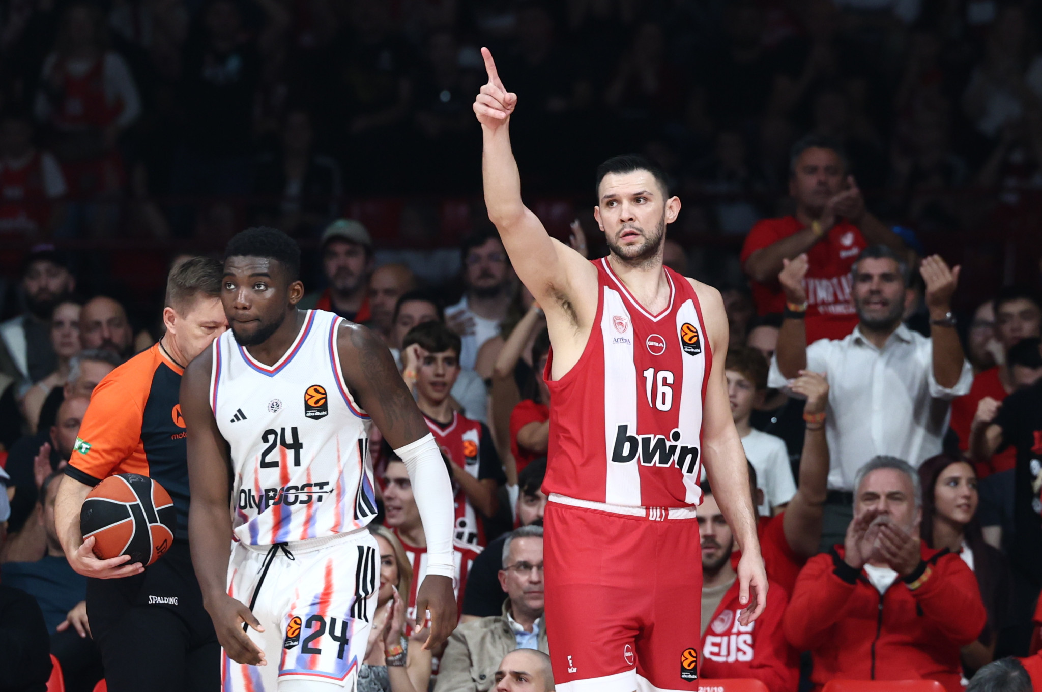 Η βαθμολογία της Euroleague μετά τη νίκη του Ολυμπιακού επί της Παρί