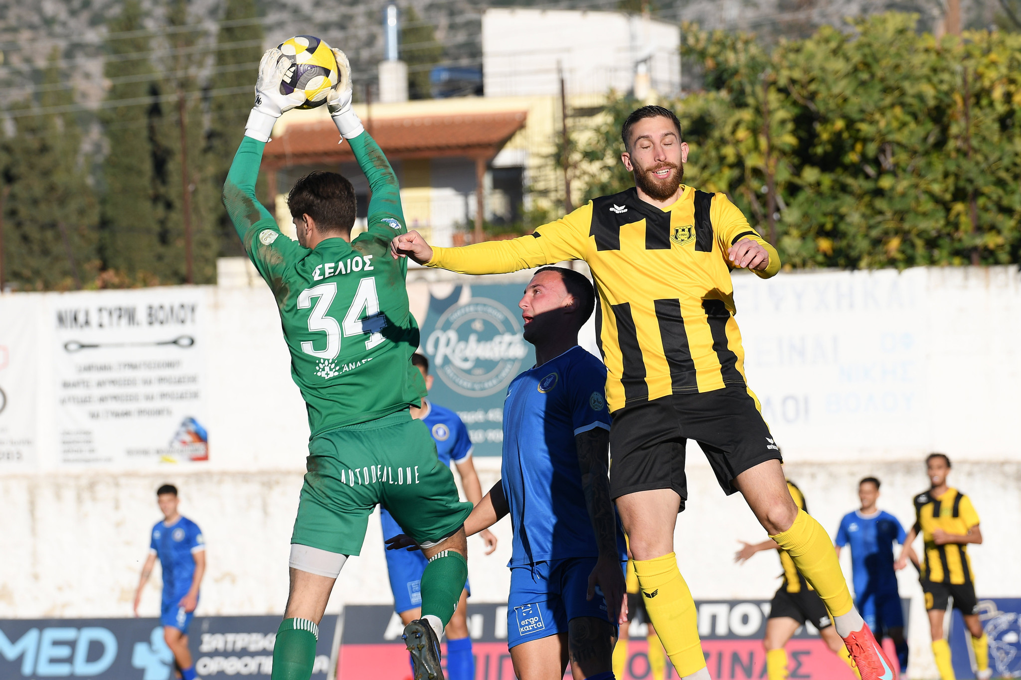 Τα στιγμιότυπα της «λευκής» ισοπαλίας ανάμεσα σε Νίκη Βόλου και Αναγέννηση Καρδίτσας (video)