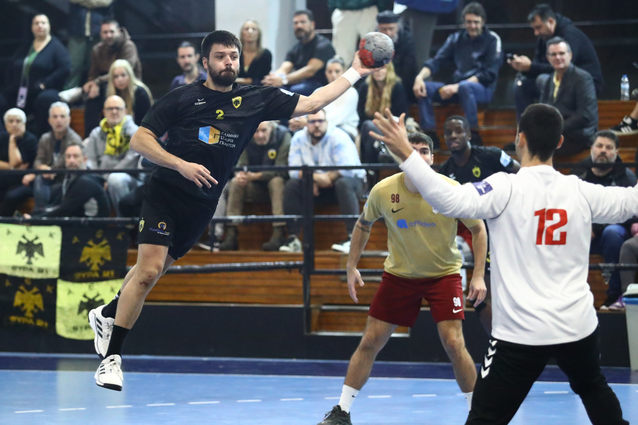 Μόνη στην κορυφή η ΑΕΚ μετά την ολοκλήρωση της 10ης αγωνιστικής της Handball Premier