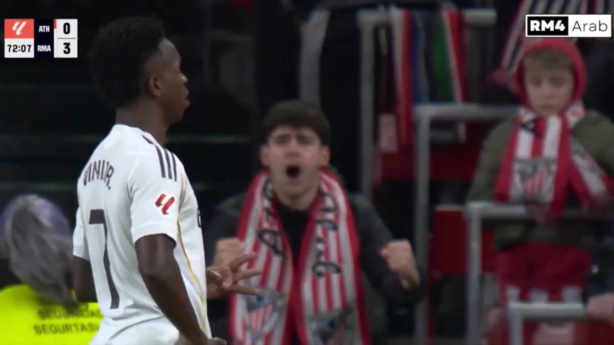 H χειρονομία του Βινίσιους που ξεσήκωσε (video)