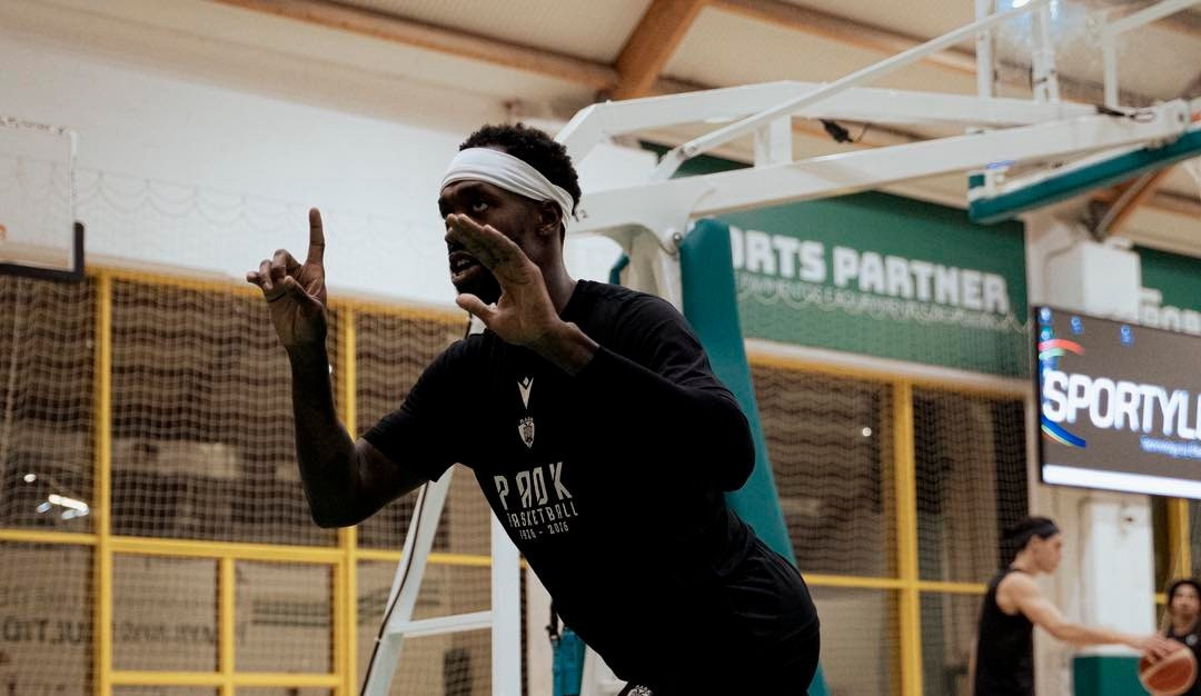 Πρώτη προπόνηση για Μπέβερλι στον ΠΑΟΚ