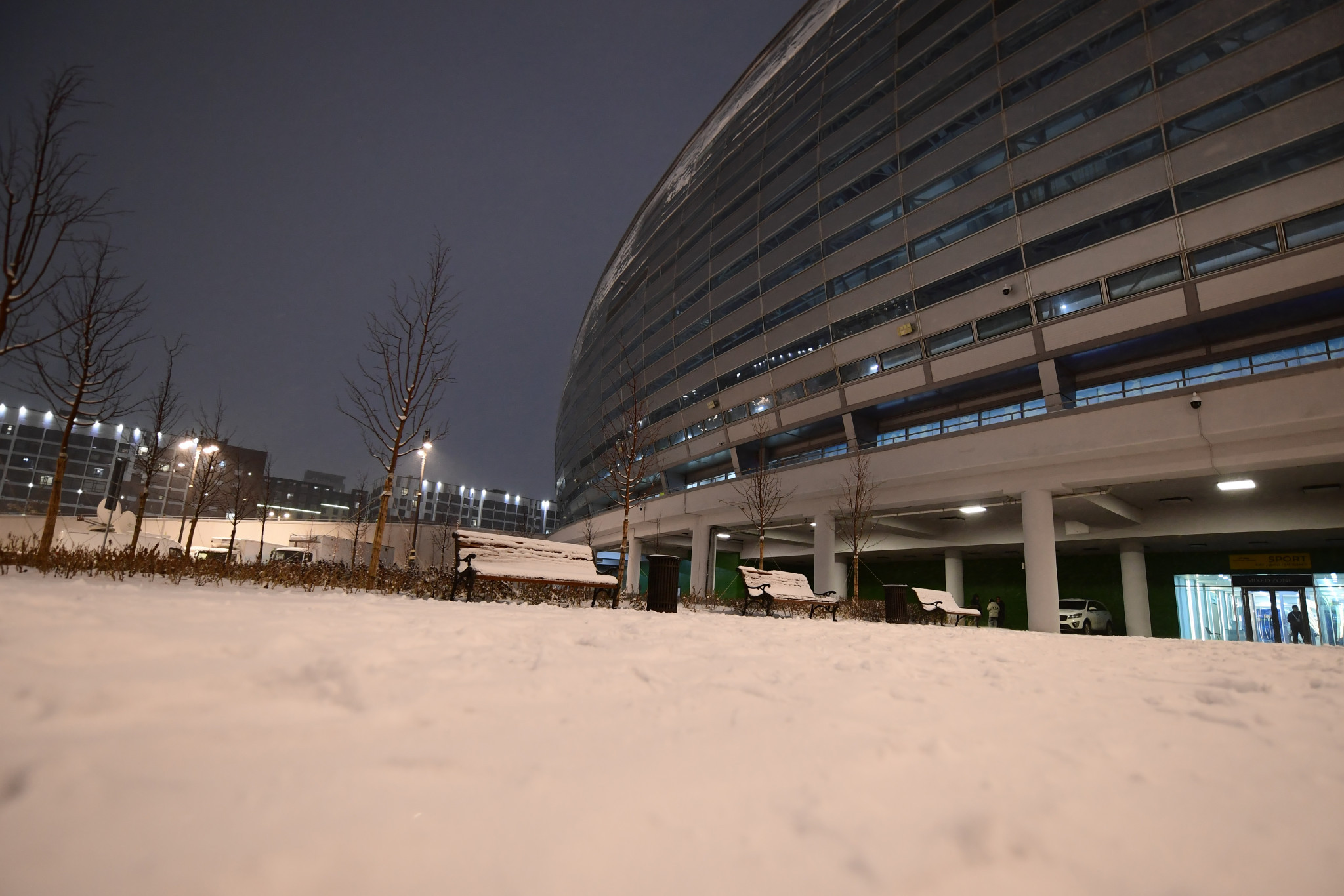 Ο... χιονισμένος Διονύσης Βερβελές μεταφέρει όλο το ρεπορτάζ από την παγωμένη Αστάνα (video)