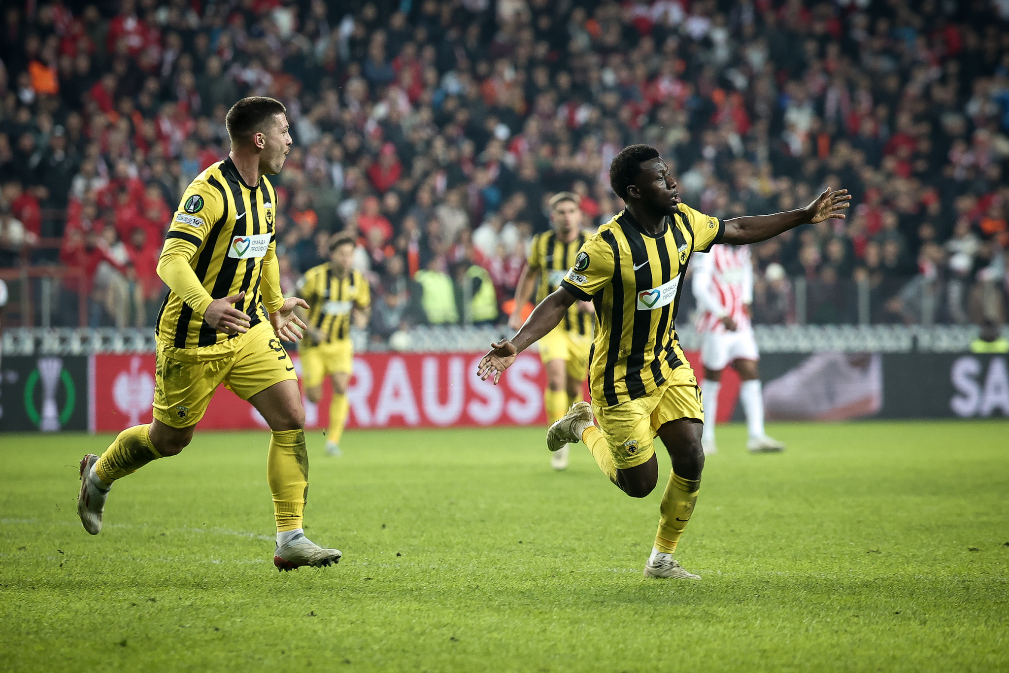 Κοϊτά και Μαρίν υποψήφιοι για το καλύτερο γκολ της αγωνιστικής στο Conference League