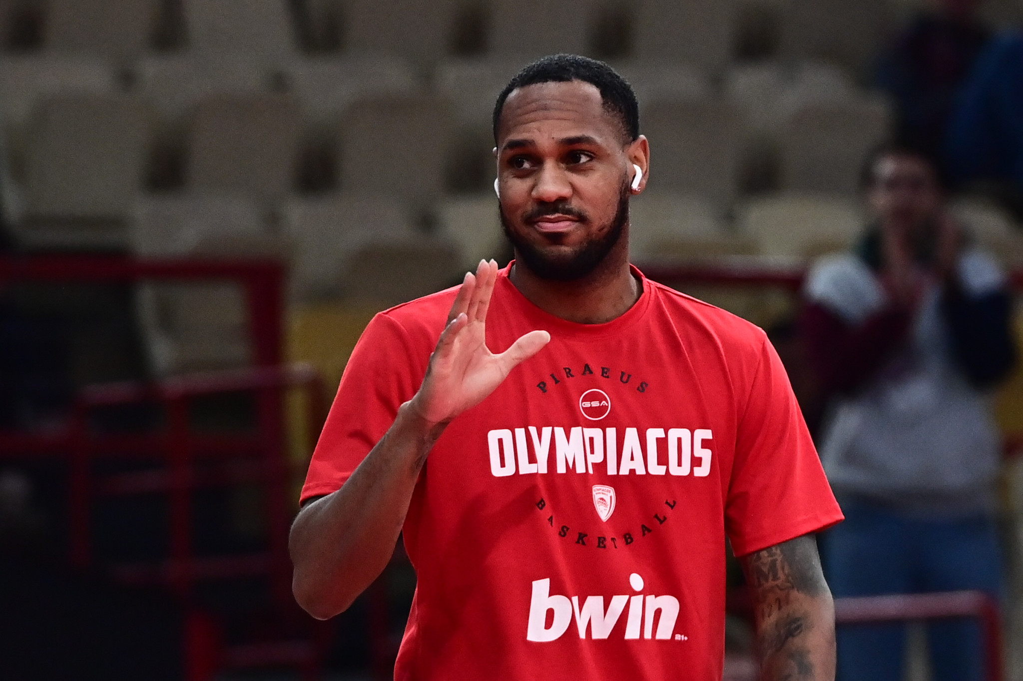 O Μόντε Μόρις δηλώθηκε από τον Ολυμπιακό στη λίστα της Stoiximan GBL