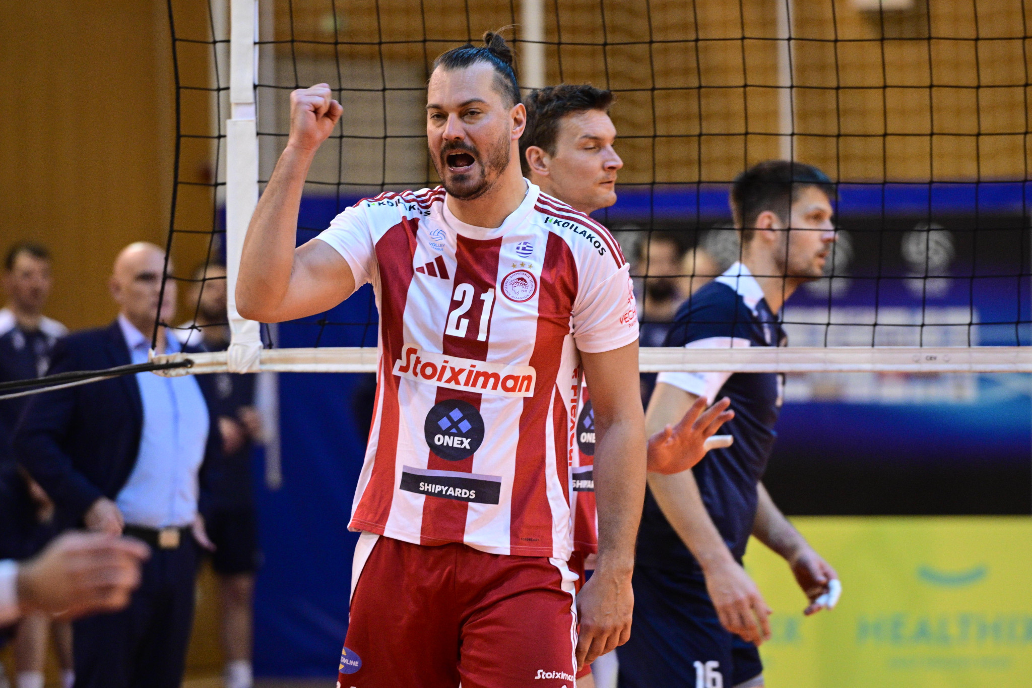Ανέβηκε τρίτος στη Volley League ο Ολυμπιακός με νίκη στο εξ αναβολής ματς με τον Φλοίσβο