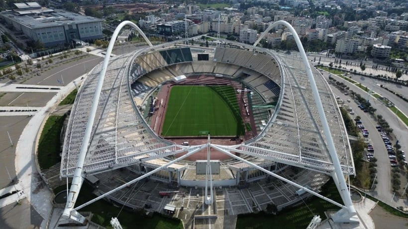 Αυτοψία στα εργοτάξια του νέου ΟΑΚΑ – Το τελεσίγραφο για στέγαστρο Καλατράβα και το Final Four (photos)