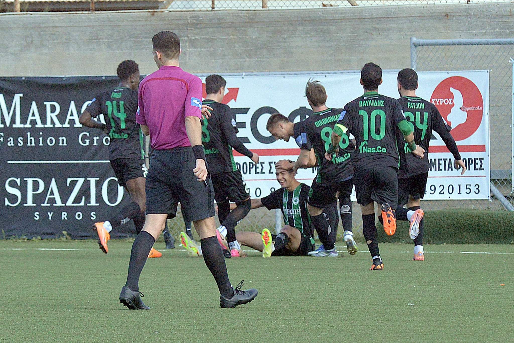 Άλμα τετράδας για τη Μαρκό στην έδρα της Ελλάς Σύρου