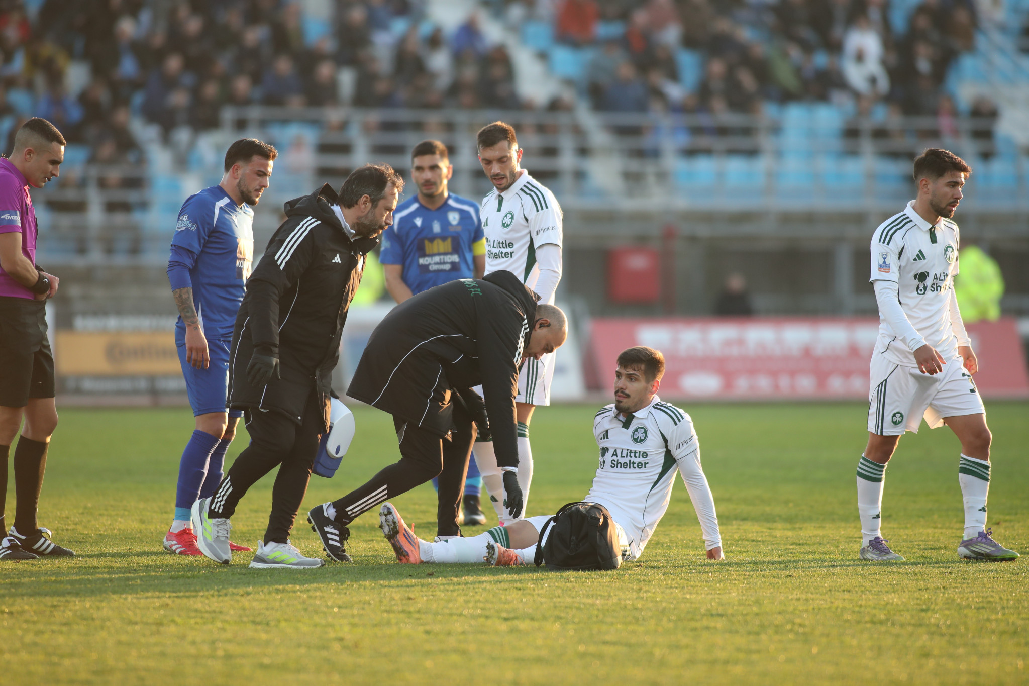 Ο Παναθηναϊκός «έχασε» με τραυματισμό Σφιντέρσκι και Πάντοβιτς μέσα σε 16 λεπτά! (videos)