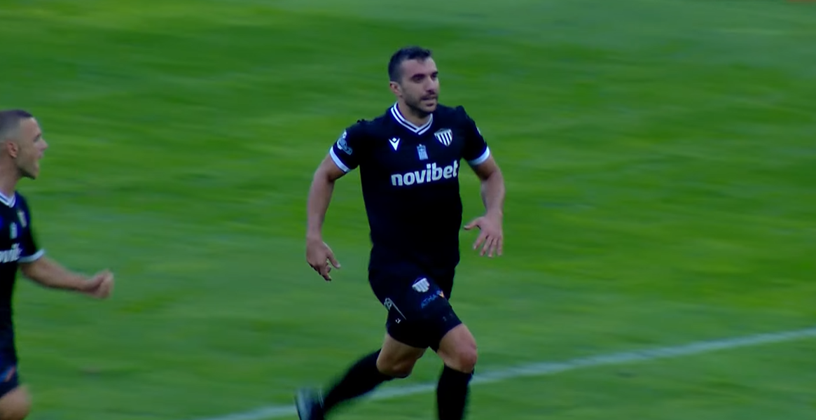 Ο Μάντζης με ωραία κεφαλιά το 2-0 για την Καλαμάτα (video)