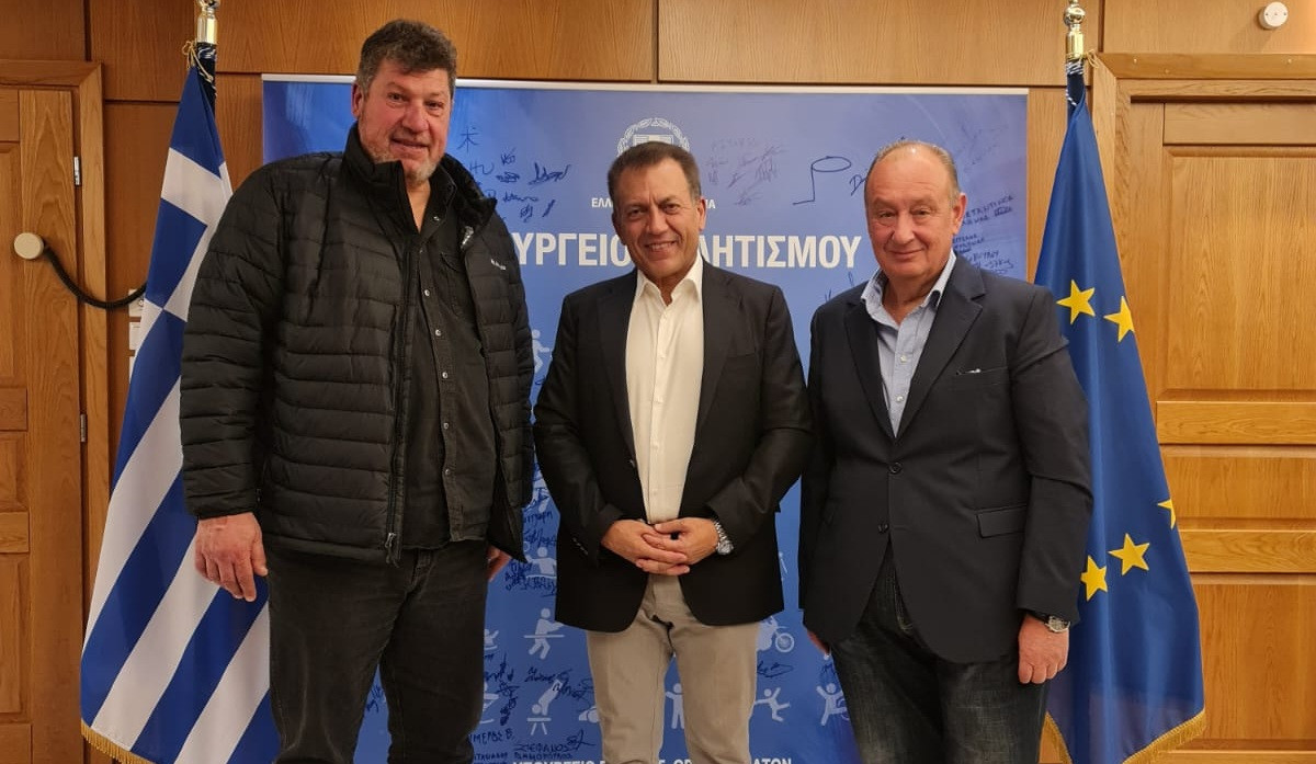 Συνάντηση εκπροσώπων του Πανιωνίου με τον Βρούτση