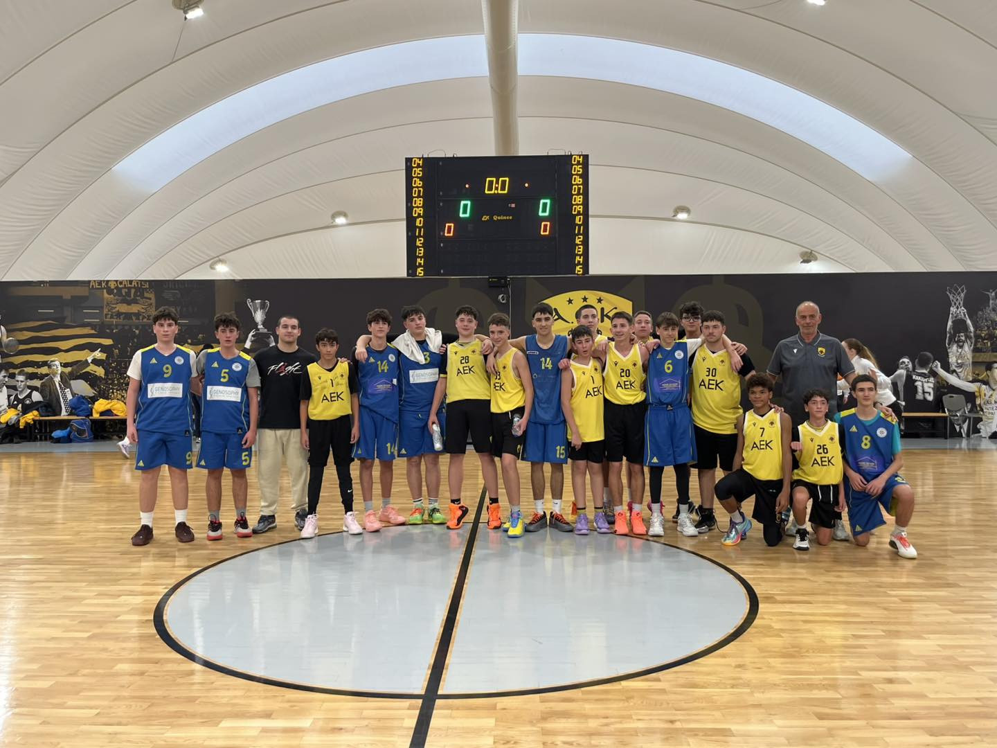 Με Ολυμπιακό, ΠΑΟΚ και Άρη το New Year's Tournament της ΑΕΚ BC Academy