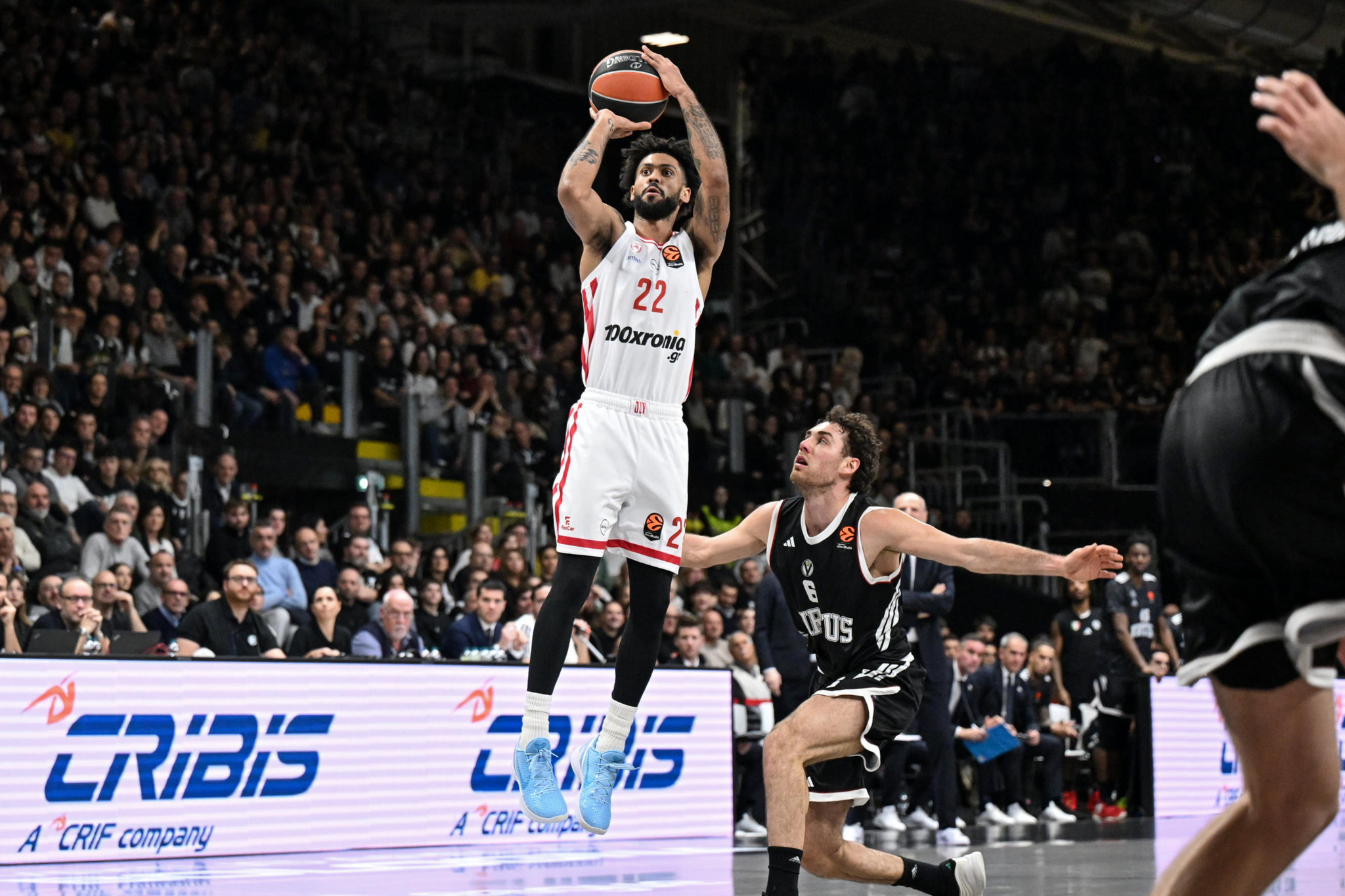 Η βαθμολογία της EuroLeague μετά τη νίκη του Ολυμπιακού επί της Βίρτους Μπολόνια