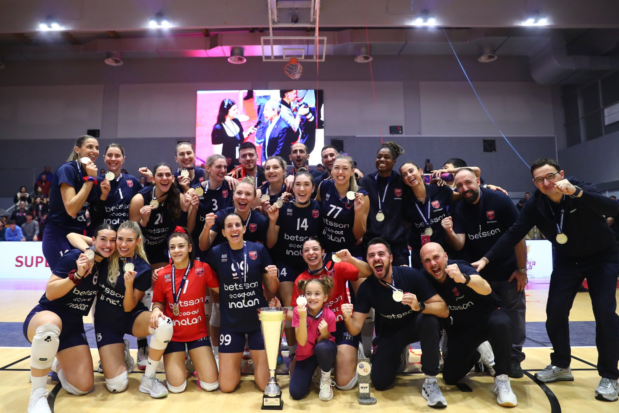 Η απονομή του ιστορικού τροπαίου στον Πανιώνιο Betsson (video)