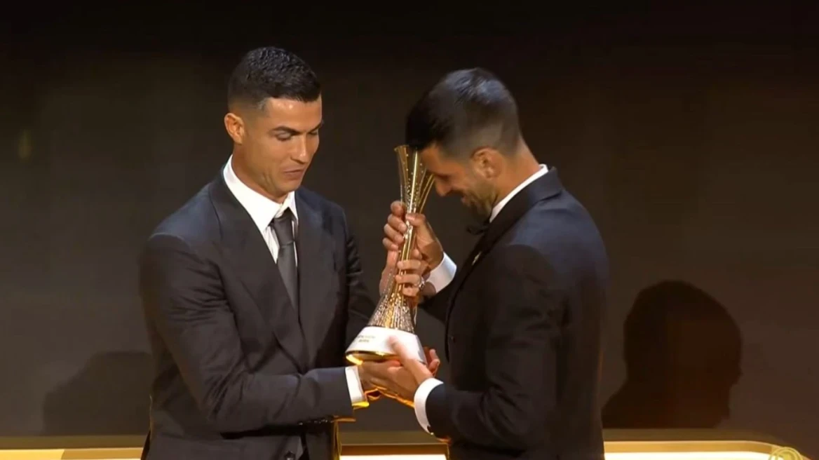 Ο λόγος που ο Κριστιάνο βράβευσε τον Τζόκοβιτς - «Αποτελεί παράδειγμα για μένα»