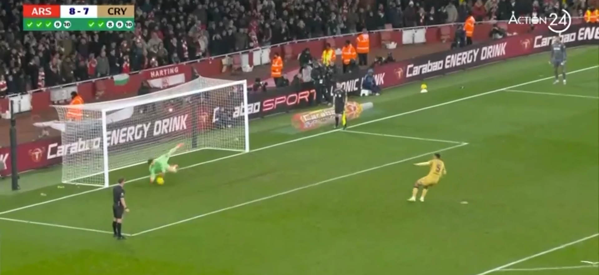 Η δραματική διαδικασία των πέναλτι στο Άρσεναλ-Κρίσταλ Πάλας και ο ήρωας Κέπα (video)