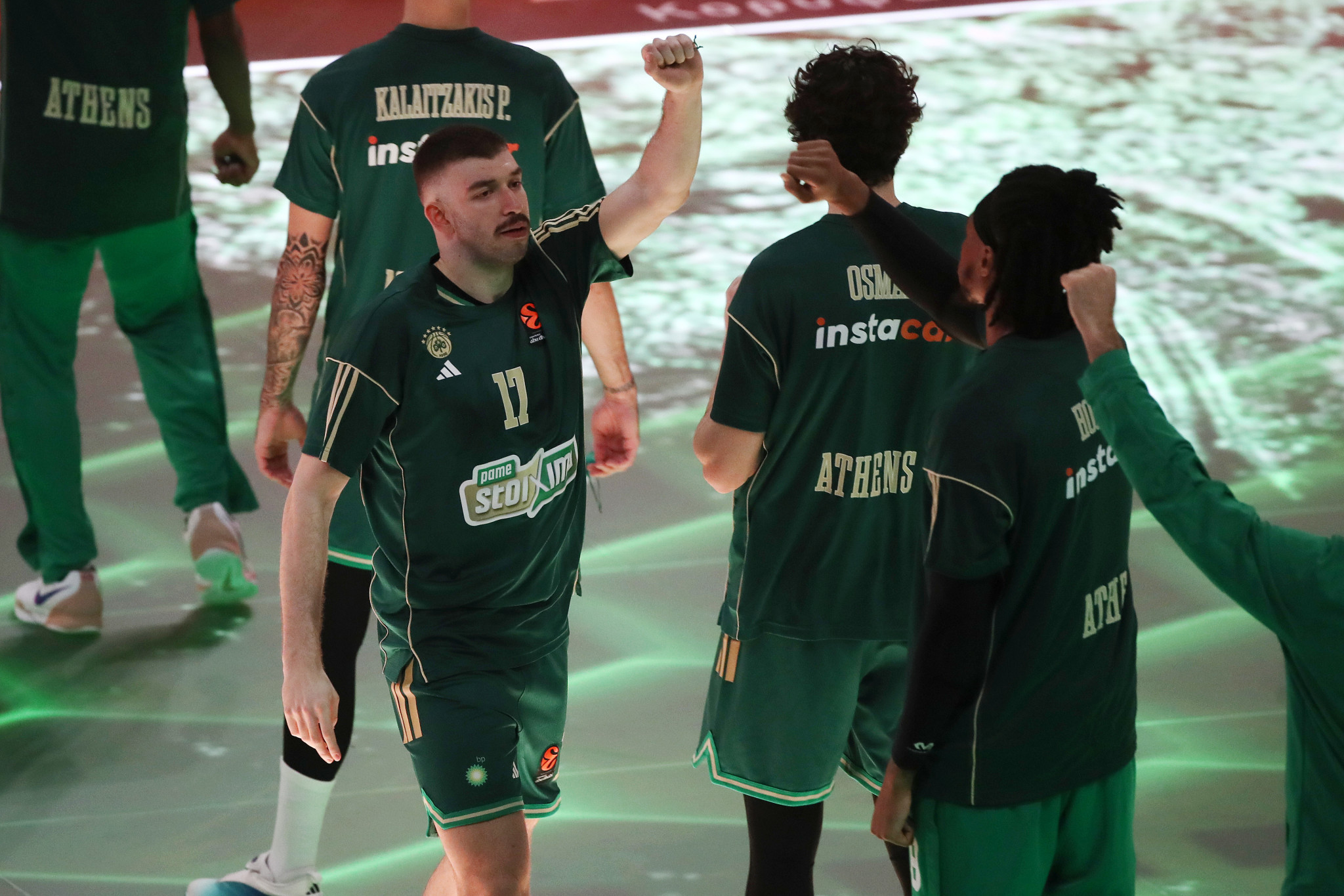 Με Ρογκαβόπουλο ο Παναθηναϊκός, χωρίς Βιλντόσα η Βίρτους Μπολόνια - Οι 12άδες των ομάδων