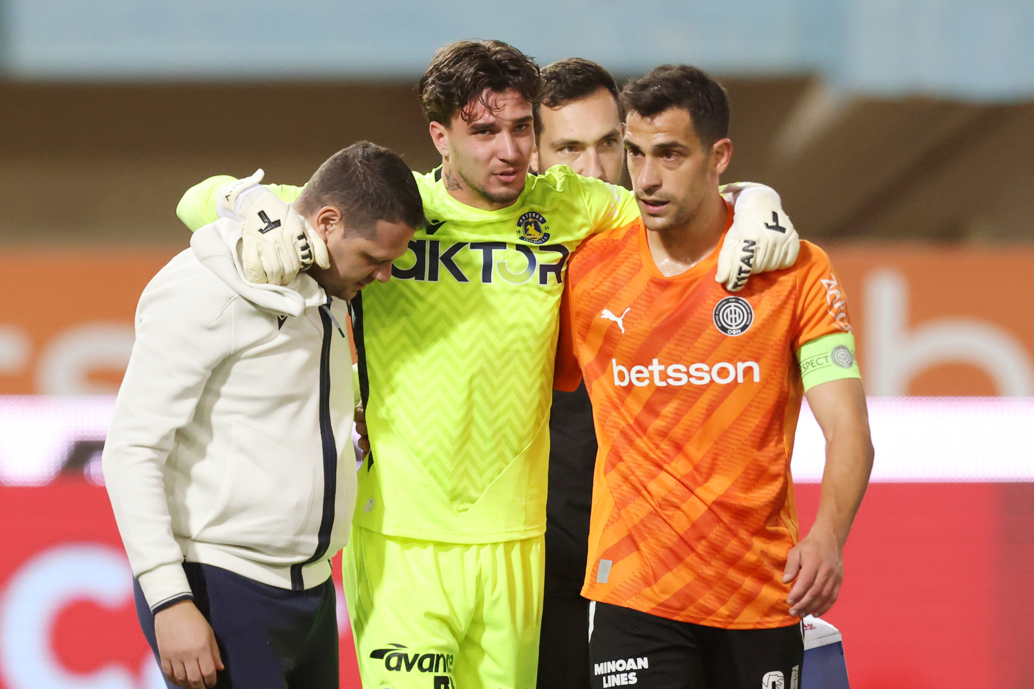 Φόβοι στον Αστέρα ΑΚΤΟR για σοβαρό τραυματισμό του Αγγελίδη - Άμεσα για εξετάσεις