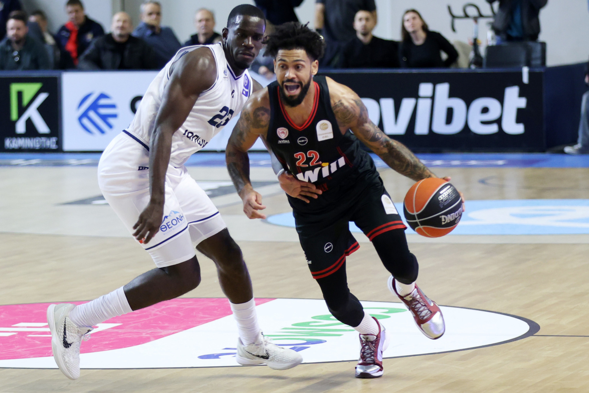 Η βαθμολογία της Stoiximan GBL μετά τις νίκες Ολυμπιακού και ΑΕΚ