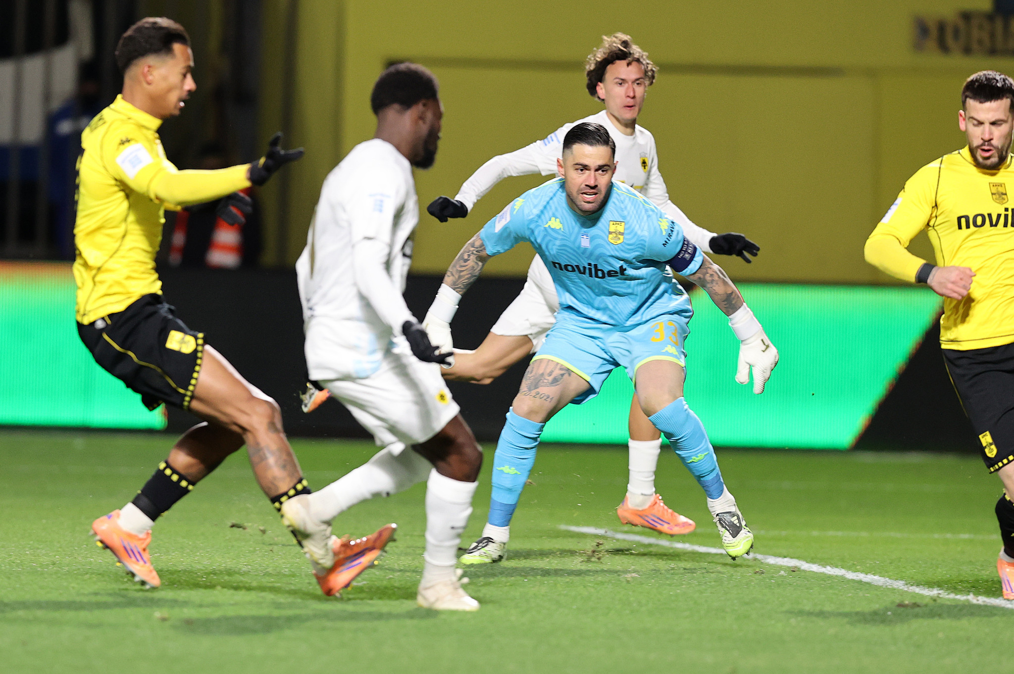 Εντυπωσιακή αντεπίθεση του Λιούμπιτσιτς, ο Κοϊτά με πλασέ το 0-1 της ΑΕΚ (video)