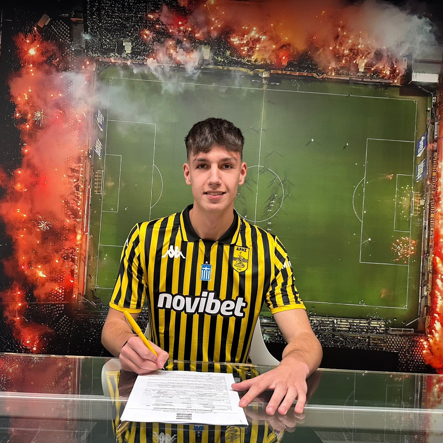 Επαγγελματίας ο 18χρονος στόπερ Κάμτσης στον Άρη