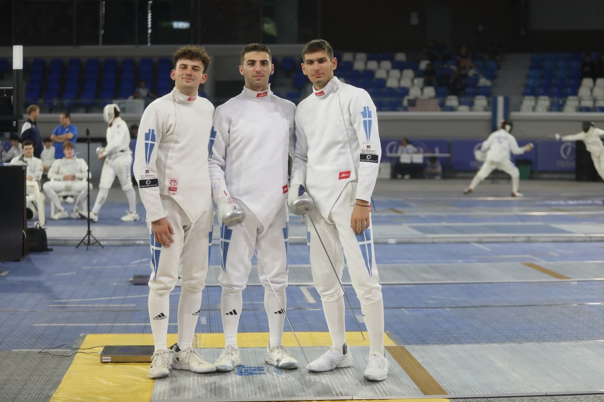 Καλές εμφανίσεις από την Εθνική ομάδα ξίφους μονομαχίας νέων στο Μπαχρέιν