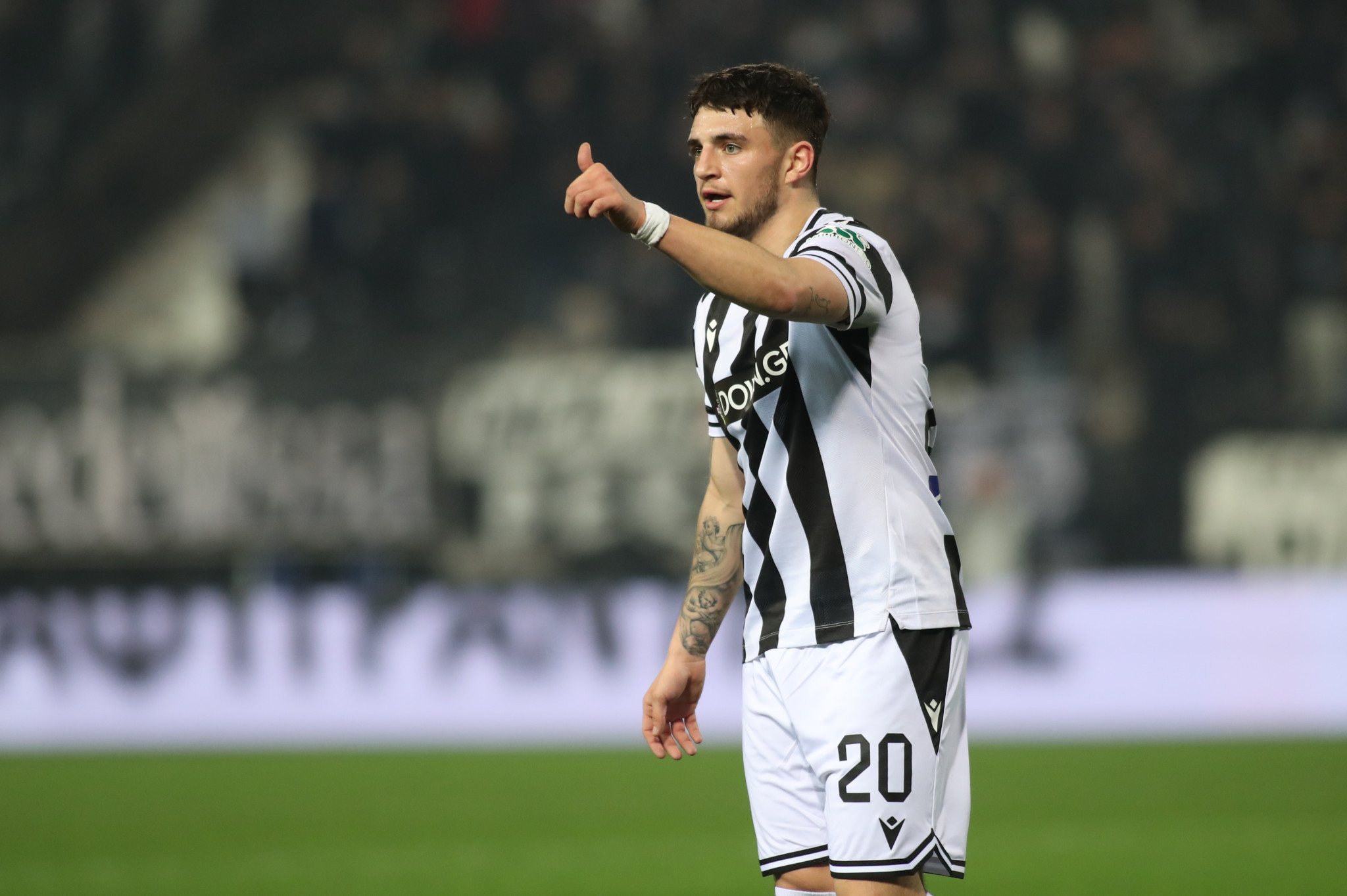 Ζαφείρης: «Περήφανος για το ντεμπούτο μου με τον ΠΑΟΚ, ευχαριστώ για τη θερμή υποδοχή»