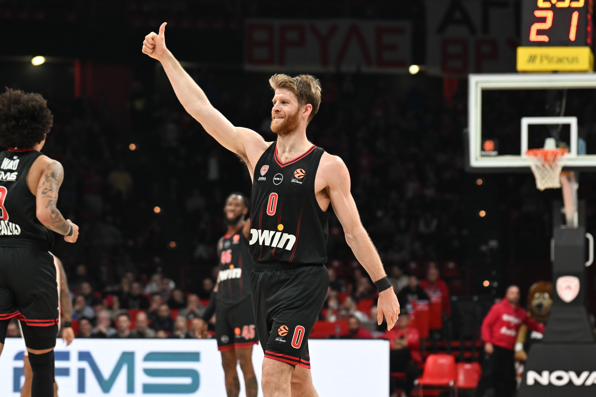 Η βαθμολογία της EuroLeague μετά τη νίκη του Ολυμπιακού κόντρα στην Μπάγερν Μονάχου