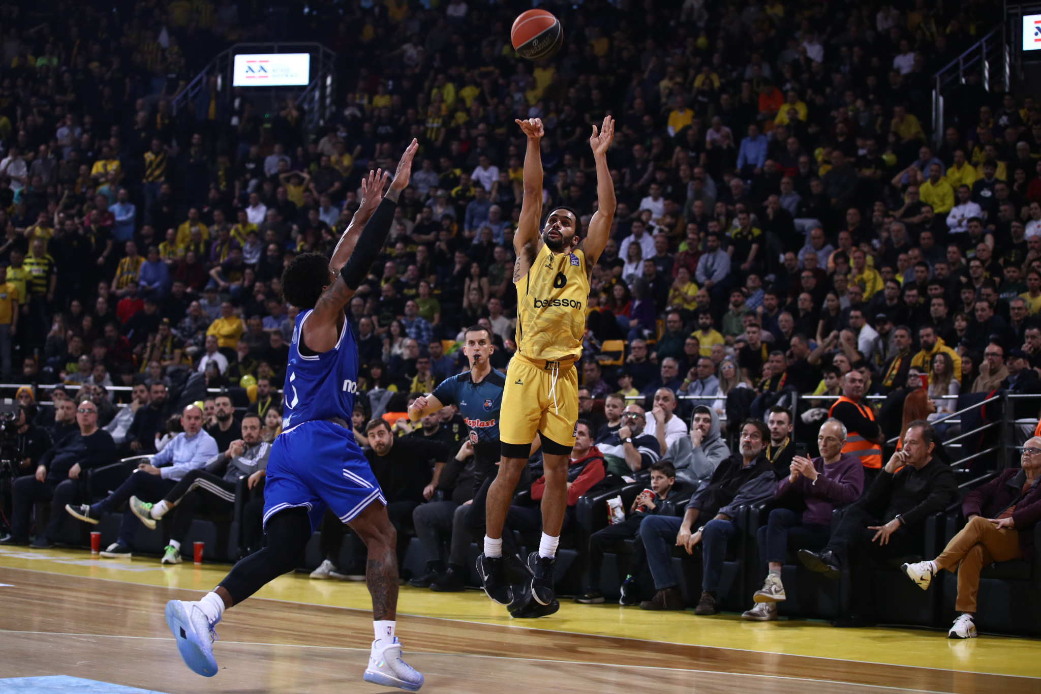 H βαθμολογία της GBL μετά τη νίκη του Άρη επί του Ηρακλή και του Πανιωνίου επί του Κολοσσού