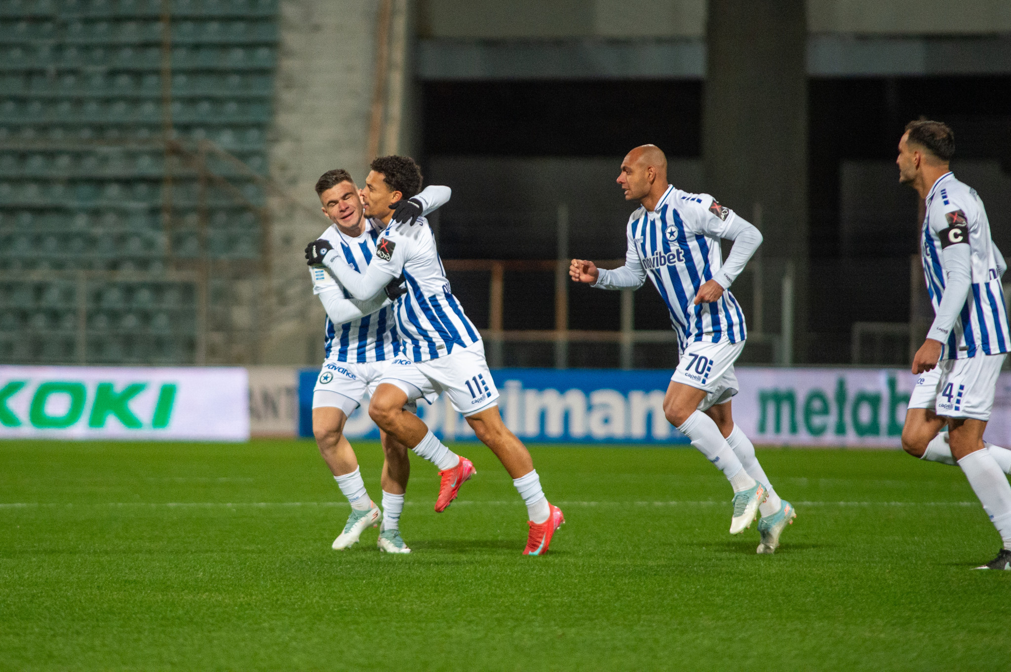 Ο καταιγιστικός Ατρόμητος πέρασε άνετα από το Πανθεσσαλικό και έκανε... δήλωση παραμονής