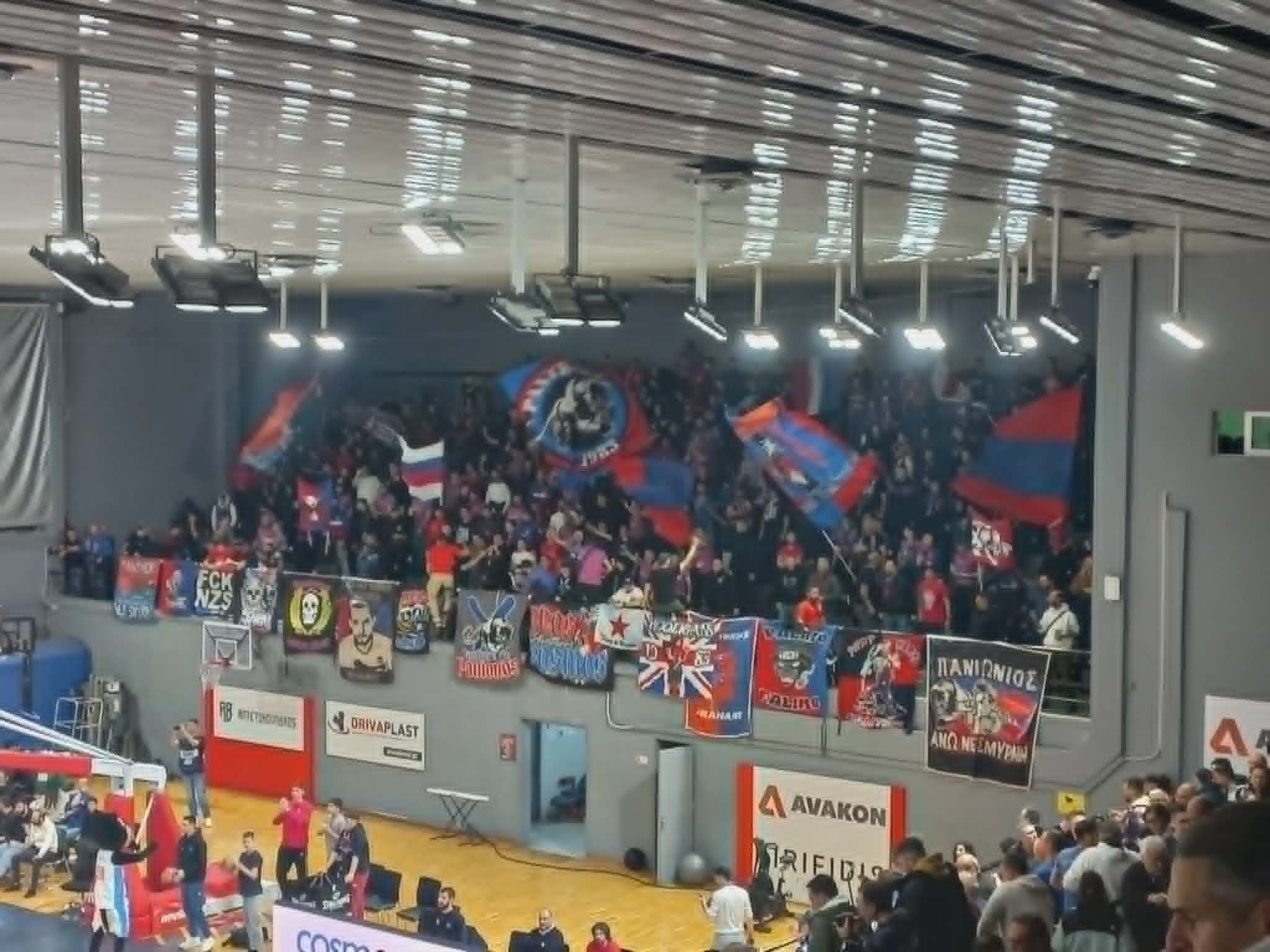 Κατάμεστο το κλειστό της Γλυφάδας στον «τελικό» του Πανιωνίου κόντρα στον Κολοσσό Ρόδου