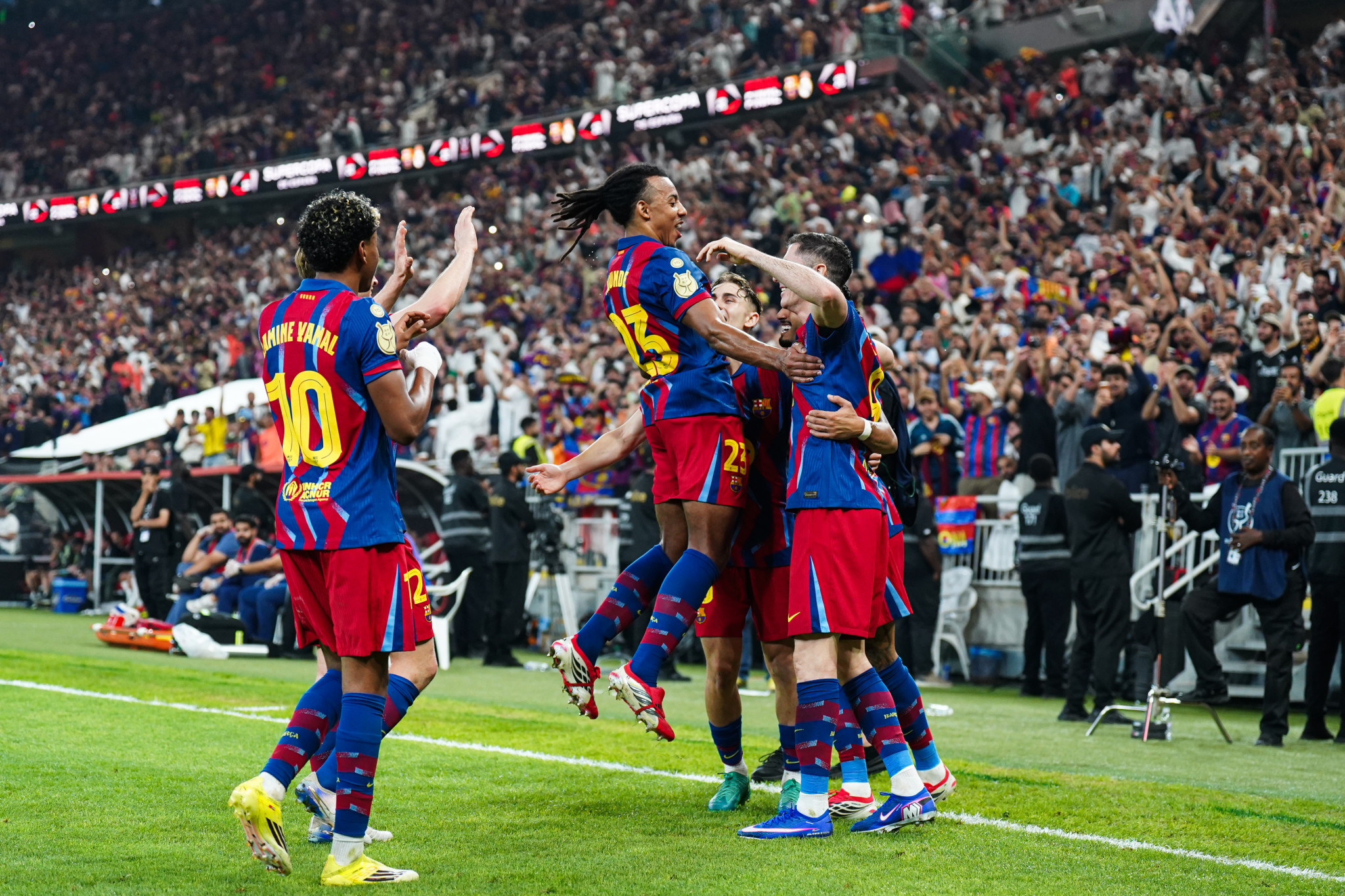 Θρίαμβος της Μπαρτσελόνα, νίκησε την Ρεάλ Μαδρίτης και κατέκτησε το Super Cup Ισπανίας