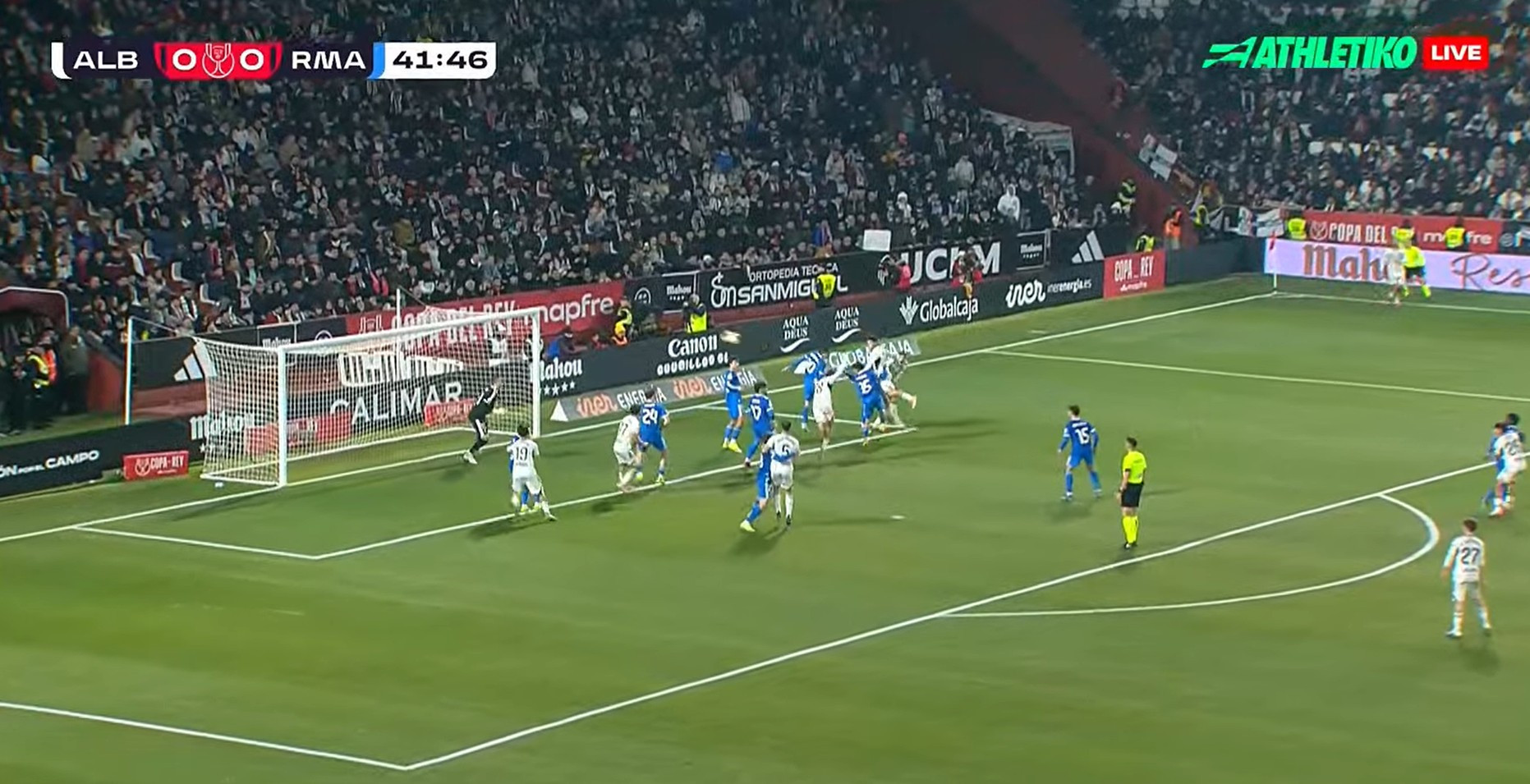 Η Αλμπαθέτε «σόκαρε» την Ρεάλ με το γκολ του Βιγιάρ! (video)